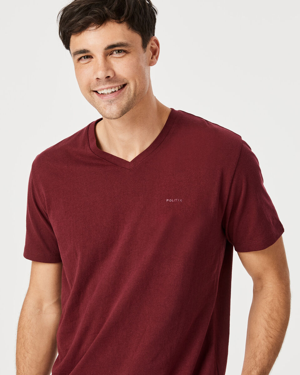 Lomasor T-Shirt, Wine, hi-res